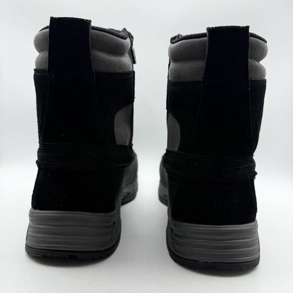 Propet Mens Cortland Boots US 12 XW EU 45.5 Black Canvas Waterproof NIB main image 11